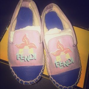 AUTHENTIC TODDLER FENDI SHOES